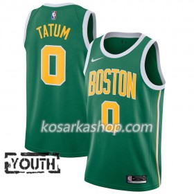 Dres Boston Celtics Jayson Tatum 0 Nike 2018-19 Zelena Swingman - Dječji